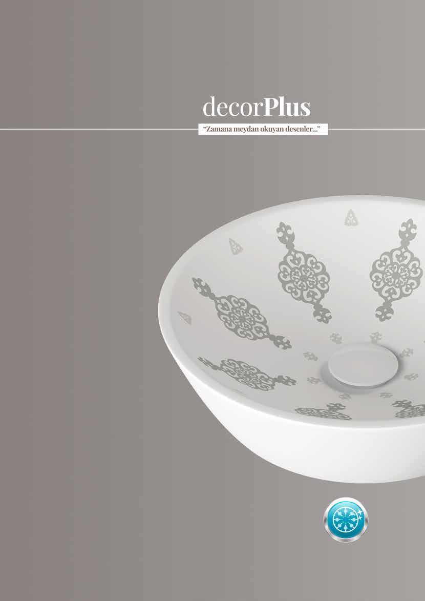 18 decorplus uygulanmış alan decorplus uygulanmamış alan decorplus teknolojisi ile boya pişirme öncesi sır altına uygulanarak, temizlik malzemelerinin ve çevresel koşulların olumsuz etkilerinden