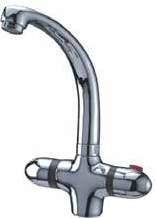 BANYO BATARYASI THERMOSTATIC SINGLE LEVER BATH MIXER -