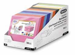 Rainbow 8226 Çok Amaçlı Kutu Büyük Boy Güçlendirilmiş, özel kartondan, %100 geri dönüşümlü, şık ofis ve ev kullanımına uygun, değerli evrak, magazin, cd, vb.