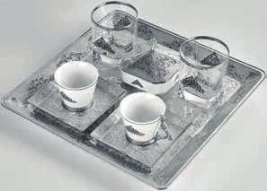 215-K Violet 2 li Kahve Takımı / Violet Coffee Set For 2 Persons Koli