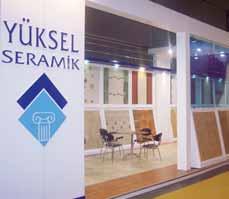 Seramik Sektörü Ortak Tan t m Komitesi, fuara Türk Seramik Birlikleri ad ile 80 m 2 lik bir info stand ile kat ld.