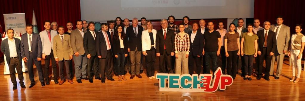 2014 Yılı Ajans 15 Mayıs 2018 TechUP Bursa Yatırımcı-Girişimci Buluşmaları (Demo Day) TechUP Programın bir uzantısı olarak bu zamana kadar TechUP programlarına dâhil olan bazı firmalar, Ekim 2018