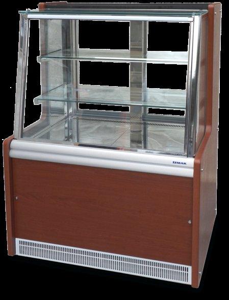 +4 C Brussels Model Static Cooling Meat Display Cabinet 0 / +4 C Statik soğutmalı Reyon altı soğuk depolama sistemi