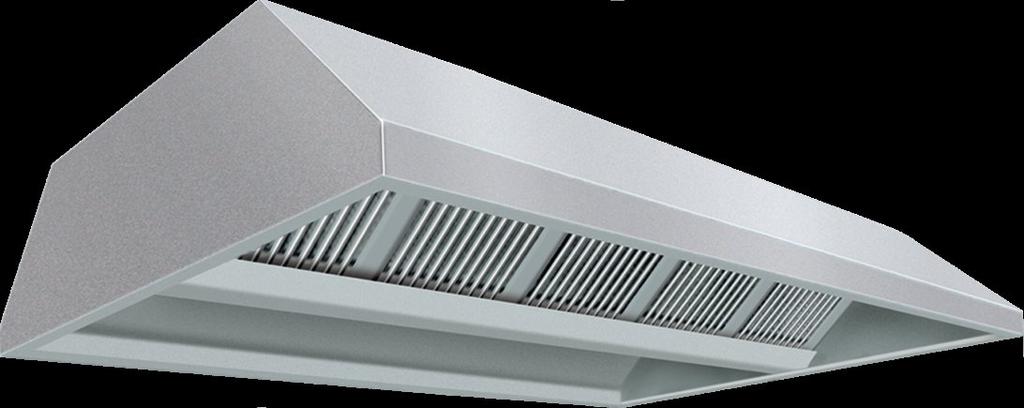 Wall Type Cubic Exhaust Hood WEH-C