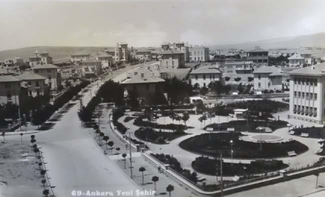 Ankara, Yenişehir (1938) Kaynak: Halûk İmga Koleksiyonu