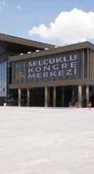 The Selcuklu Convention Center carpark provides safe service throughout the organization.
