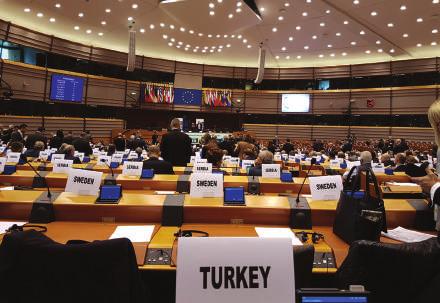 11-13 Ekim tarihlerinde Brüksel de gerçekleştirilen Avrupa Birliği Komisyonları Heyet Toplantısına katıldı.