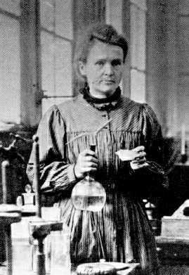 Marie Curie (Madam Curie) Polonyalı ünlü kadın fizikçidir.