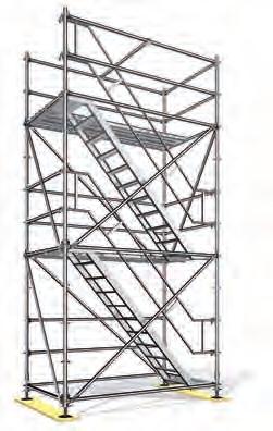 Merdiven korkuluğunu en üst kısımda merdiven korkuluk rakorlarının üzerine, alt kısımda ise yatay kirişlerin üstüne monte edin ve daha sonra kamaları çekiçleyin. 5.