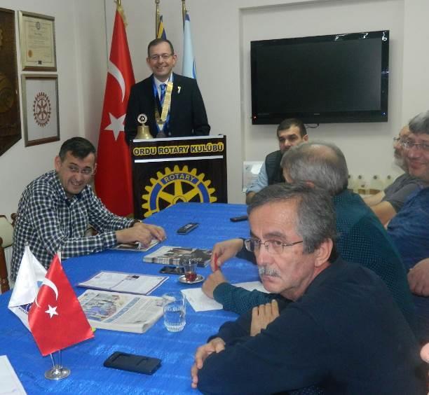 1711.Toplantı Yeri : Ordu Rotary Kulübü Lokali Gün/Saat : 16.10.2018 Salı /19.30 Konuklarımız : Rtn. Hakan Poyraz (Giresun Rotary Kulübü Başkanı Rtn. Galip Felek (Giresun Rotary Kulübü Üyesi) Rtc.