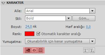 3.6. Dinamik Metin Alanları Dinamik Metin alanları güncellenen yazılar için kullanılır. Fiyatlar, haberler, hava durumu gibi devamlı değişen metinler için kullanmak uygundur.