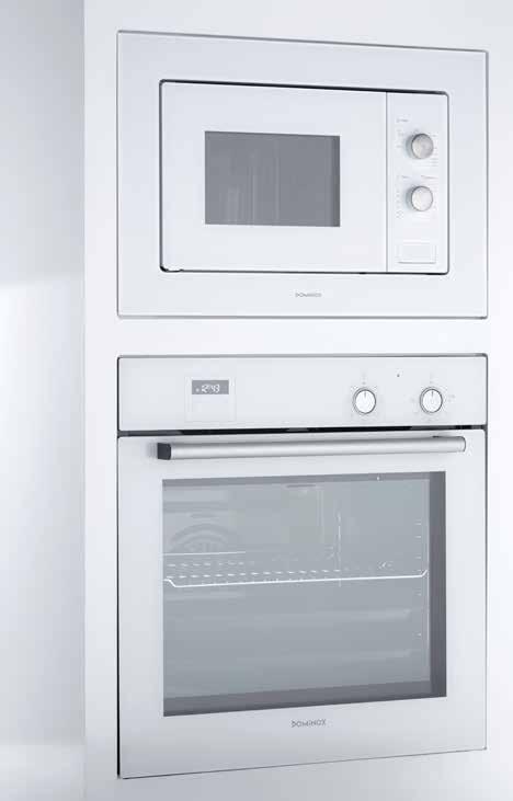 MİKRODALGA FIRINLAR Inox mikrodalga fırın 20 lt iç hacim 60 cm genişlik Mekanik Kontrol