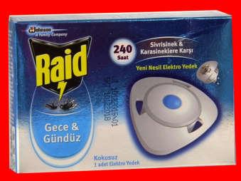 90 TL MF : 9+1 Net Fiyatı : 17.91 TL Miad : 12/2019 RAID GECE & GUNDUZ YEDEK (31902) Tavsiye Edilen Satış Fiyatı : 14.