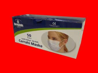 MASKE CERRAHI NO-STERIL 50'LI (32023) Tavsiye Edilen Satış Fiyatı : 15.00 TL MF : 5+7 Net Fiyatı : 6.