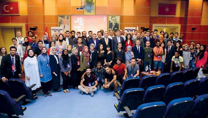 Uluslararası Gençlik Çalıştayı Prof. Dr. Ali Haberal: Kahramankazan Ankara daki ilçeler içinde en hızlı gelişen, değişen ve teknolojiyi takip eden ilçe haline geldi.