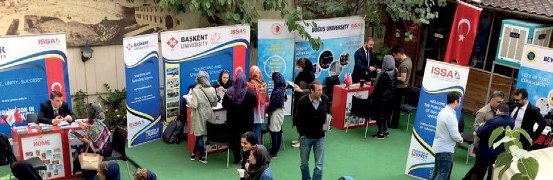 İran - Tahran Uluslararası Öğrenci Hizmetleri Derneği (İSSA), İran ın başkenti Tahran da düzenlediği etkinlikle İranlı gençleri Türkiye deki eğitim imkanlarıyla tanıştırdı.