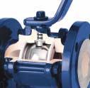 PN FLANGED BALL VALVES (FAF 10 & 1150) PRODUCT FEATURES GG 25, Cast iron body and flange. Stainless steel sphere. Stainless steel belleville spring reinforcement.