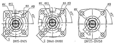 18 4-Ø18 140 76 14 70 50 9 14 50 50 165 125 102 3 20 4-Ø18 150 85 14 70 50 9 14 65 65 185 145 122 3 18 4-Ø18 170 95 14 70 50 9 14 80 80