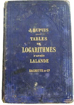 Logaritma Cetveli Sürgülü hesap cetveli yaygın değilken, bizim 60 lı lise yıllarımızda Logaritma Cetveli adlı dar-uzun logaritma kitapları kullanılırdı.