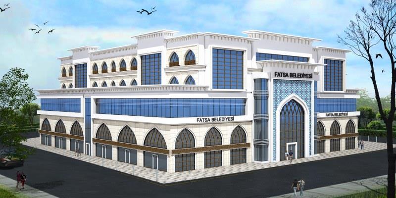 Bilgileri: Teknik Bilgiler: Fatsa Belediyesi Yeni Hizmet Binası inşaat