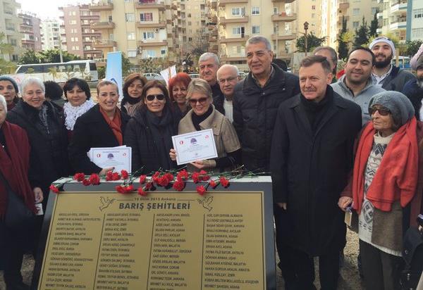 10. Mezitli Belediyesi'nin katkılarıyla Mersin ODTÜ Derneği'nin, 10 Ekim de Ankara Tren Garı