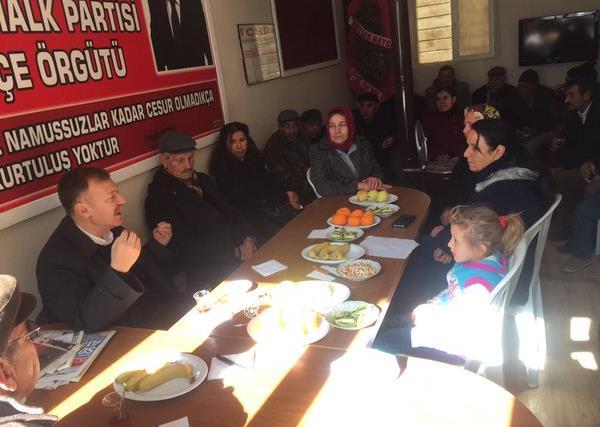 CHP Mersin Gülnar İlçe Başkanlığını ziyaret