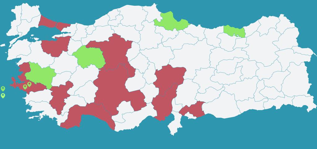 Teşkilat Yapısı İstanbul Avr. Yk. Gebze Bursa Genel Müdürlük (İstanbul) Gebze Eskişehir İrt. Bür. Ankara Samsun İrt. Bür. Trabzon İrt. Bür. Kemalpaşa OSB İrt. Bür. EBSO İrt. Bür. İzmir Manisa İrt.