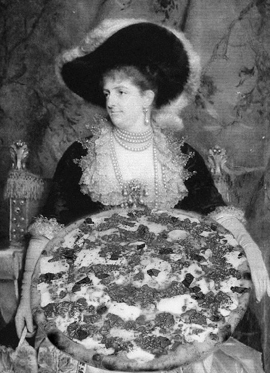 Tekst 3 Pizza Margherita İtalya kraliçesi Margarete (1851-1926), pizzaların kraliçesi ve aynı zamanda da kraliçelerin pizzası 'Pizza Margherita'ya adını veren kişidir.