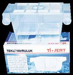 SY029 Çiftli Yavruluk / Double Fish Breeder Box 9 x 19,5 x 10