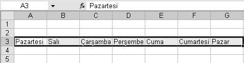 Otomatik Doldurma; Hızlı veri girişi için Microsoft Excel'in otomatik olarak verileri tekrarlamasını