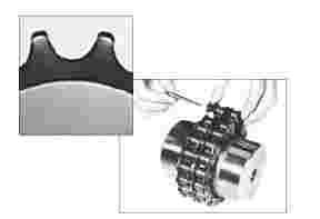 Dişleri sertleştirilmiş dişlilerin ANSI standartlarında çift sıralı zincir kullanılarak TORK bütün yüzey sarmasında zicir çaplarının merkezinde toplanılarak kompakt ve güçlü bir birleştirme,kavrama