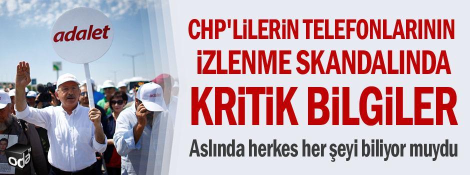 CHP'lilerin telefonlarının izlenme skandalında kritik bilgiler CHP'lilerin telefonlarına İngiliz-Alman ortaklığı olan FinFisher isimli bir şirketin dinleme, izleme amacıyla ürettiği bir virüs