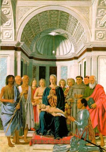 Yabancı Ressamların (15. Yüzyıl) Tablolarında Görülen Türk Halılarında Renkler 323 1. Piero della FRANCESCA İtalyan ressam ve matematikçidir.