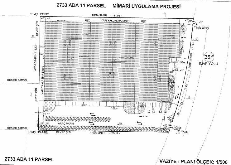 Vaziyet Planı Kat