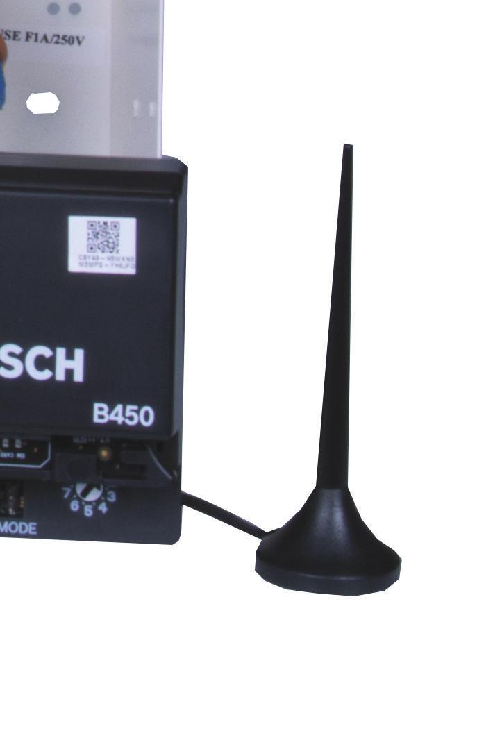 B443, yml bir Bosch kontrol paneli veya B450 Conettix Plg-in Commnicator