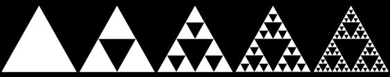 Sierpinski Triangle dokuma örgüsü ve kumaşı Koch Snowflake