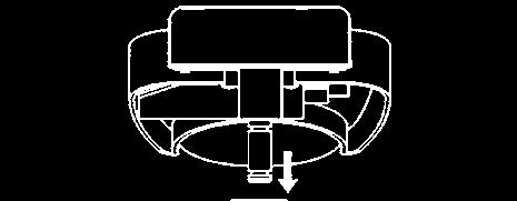 2 Şekil 10 - Cihazın alt tarafı Mercek taşıyıcısının ve ayak şalterinin (opsiyonel) montajı 3 Mercek taşıyıcısı