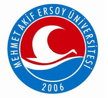 2018-2019 Mehmet Akif Ersoy Üniversitesi Eğitim