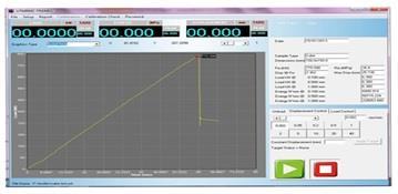 UTEST MARKA UTC-5556 MODEL 300 kn Kapasiteli Servo Hidrolik Kontrollü Elektronik LCD Ekranlı Full Otomatik Bilgisayardan Kumandalı Beton Kiriş ve Bordür Numuneleri İçin Eğilme Dayanımı Deneyi ve