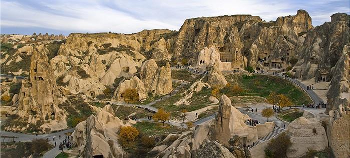 Kapadokya Bölgesi nde yer alan ve bugün Göreme Ulusal Parkı olarak tanımlanan Göreme