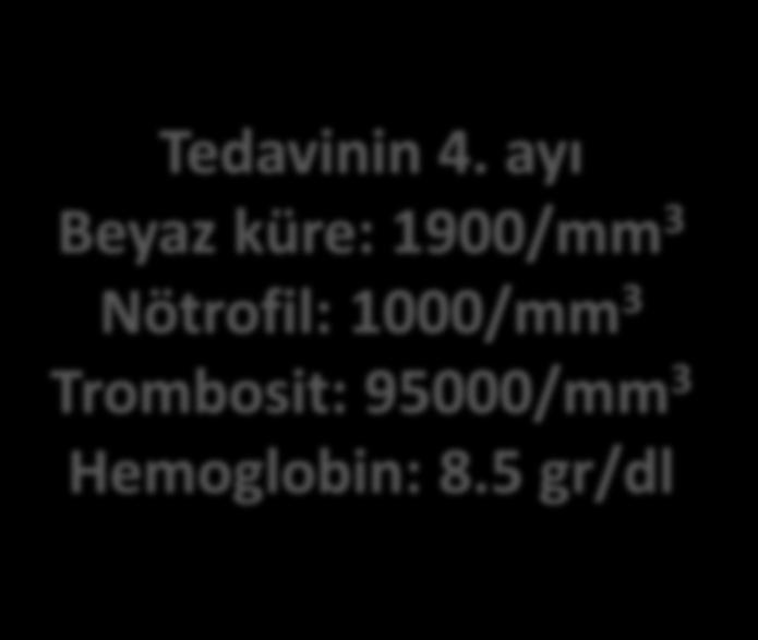 Tedavide izlenen yol ve karşılaşılan zorluklar PEG IFN α 2b 1,5 µg/kg +Ribavirin 2x400 mg Tedavinin 1.