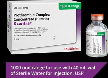 Prothrombin complex concentrate K vitamini antagonistleri