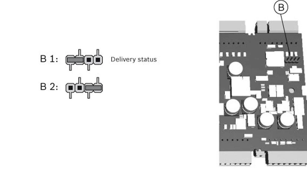 28 tr Kurulum Access Modular ortak bir hat bulunmaktadır ve sinyal topraklaması bağlantılıdır, 2 numaralı anahtar ilk cihazdadır ve yalnızca (= A3) olarak ayarlanmıştır ortak bir hat bulunmaktadır ve