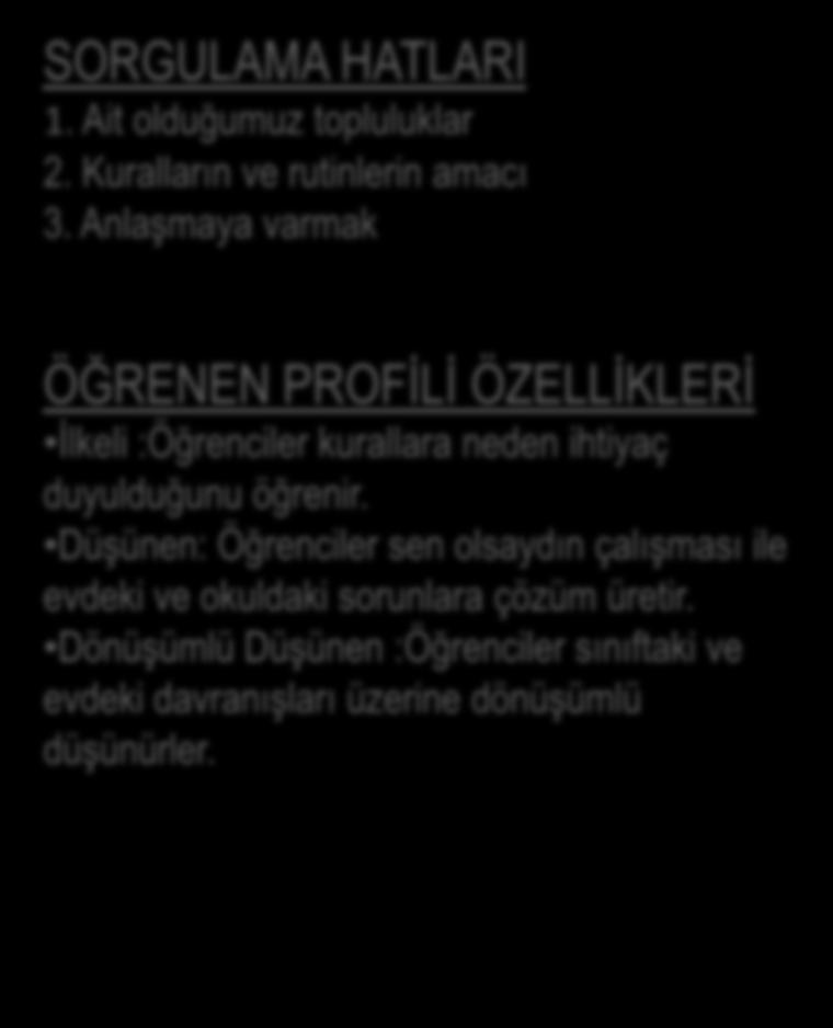 1.Sınıf pyp uygulama ünitesi veli bülteni DİSİPLİNLER ÜSTÜ TEMA: KENDİMİZİ DÜZENLEME BİÇİMİMİZ SÜRE: 17 Eylül- 26 Ekim 2018 ANA FİKİR: Ait olduğumuz topluluklarda uyumlu ve mutlu yaşamak içim