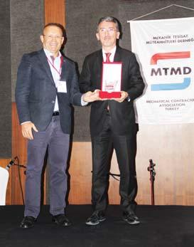 MTMD Başkanı Mustafa Bilge gecede yaptığı konuşmasında, 2014 yılında TÜİK verilerine göre, 2 milyar 866 milyon liralık sözleşme mekanik taahhüt projesi imzalandığını, bu meblağ içerisinde MTMD üyesi
