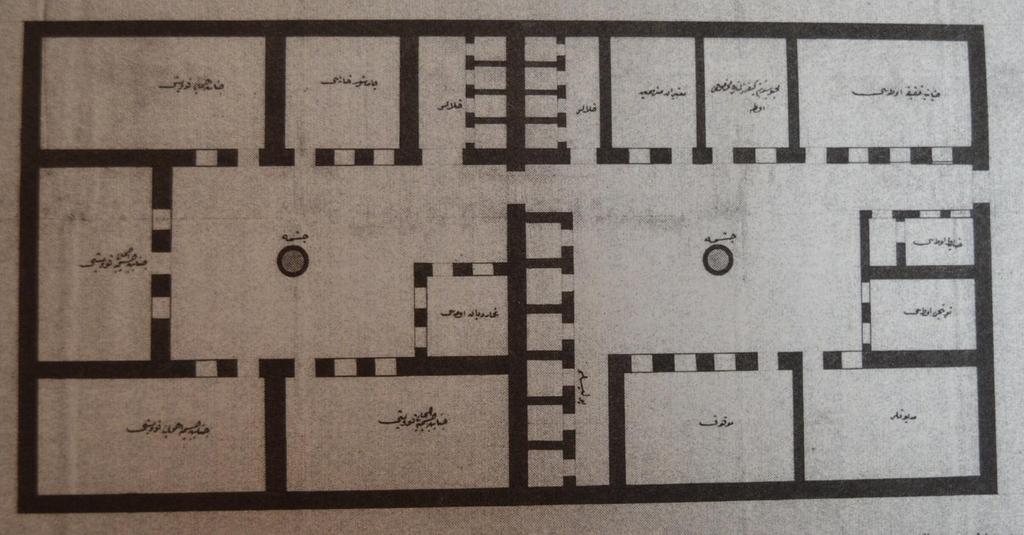 Konya da yaptırılması düşünülen hapishane planı (BOA, İ. DH, nr. 623.43343) 3.