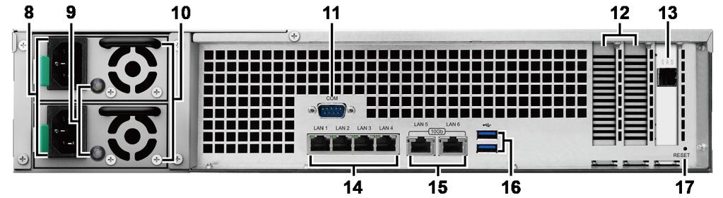 RackStation sunucusunu kapatmak için, güç düğmesine basın ve bip sesi duyana kadar basılı tutun, bu durumda Güç LED'i yanıp sönmeye başlar. Sistemin durumunu görüntüler. Daha fazla bilgi için bkz.