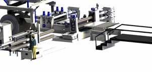 The Combination Cut To Length and Slitting Line