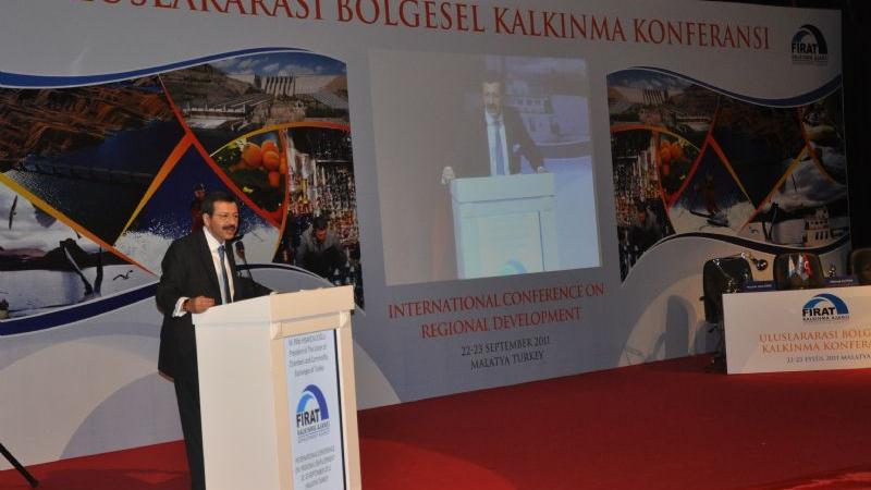 2011 Orta Anadolu Kalkınma Ajansı Uluslararası Bölgesel Kalkınma Konferansı Fırat Kalkınma Ajansı (FKA) tarafından düzenlenen 1.