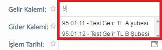 Bütçe Artırım İşlemi Bütçede gelir bütçe kaleminde ve gider bütçe kaleminde aynı anda tutar artışı yapmayı sağlayan ekrandır.